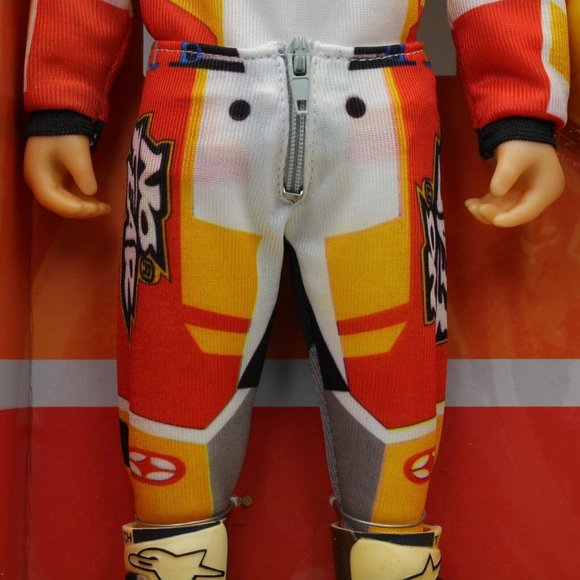 DreamCo Travis Pastrana MX All Stars Suzuki No Fear Freestyle 16in Doll Boxed - Picture 6 of 14